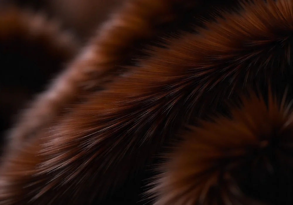 Как сшивают мех норки