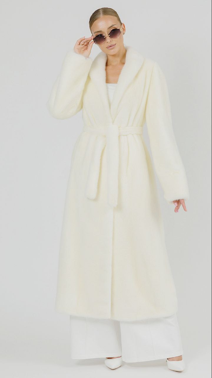 Френч maxi из меха норки White