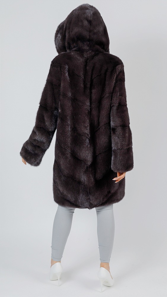 Как сшивают мех норки